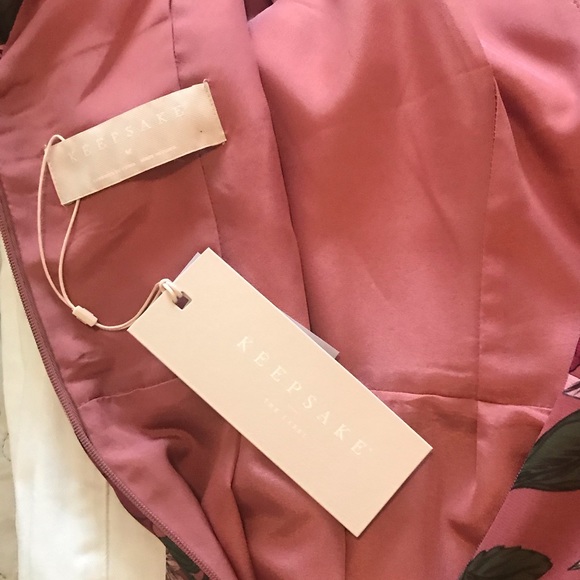 Keepsake Floral Asymmetrical Dress - Picture 5 of 6